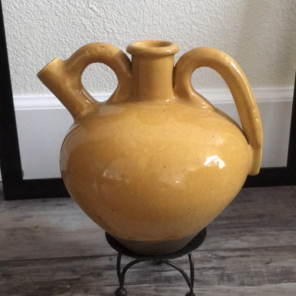 Vintage beautiful one of a kind hand made  pottery .